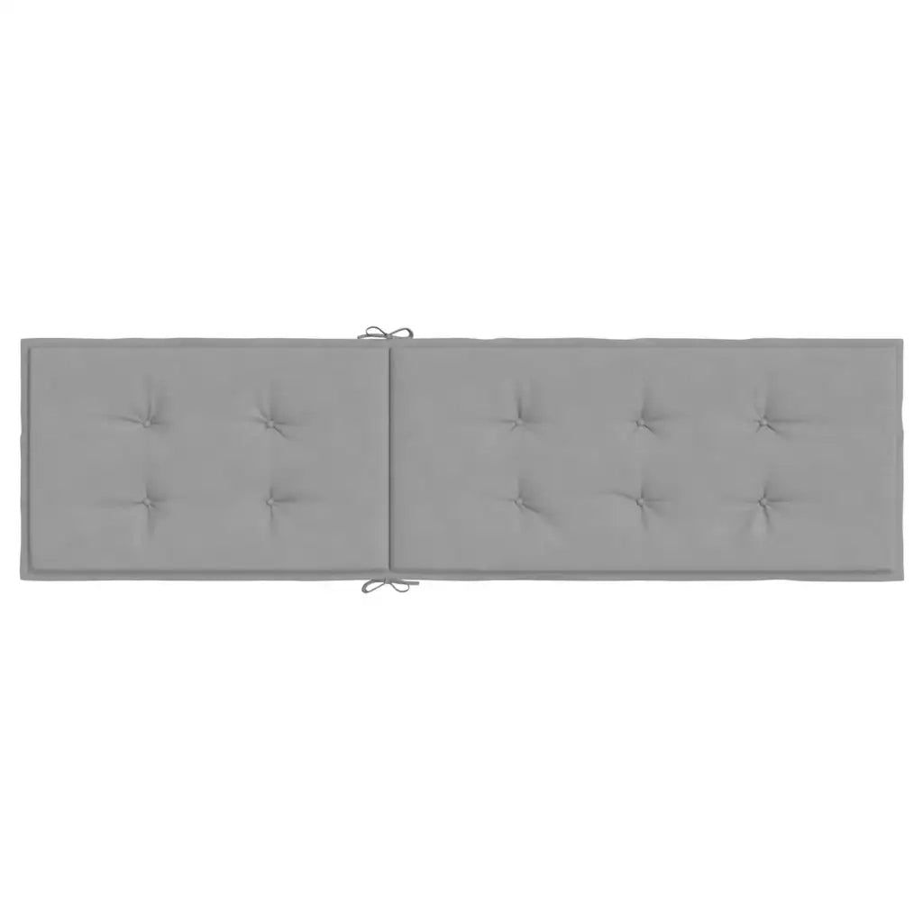 Cuscino per Sdraio Grigio (75+105)x50x4 cm 314174
