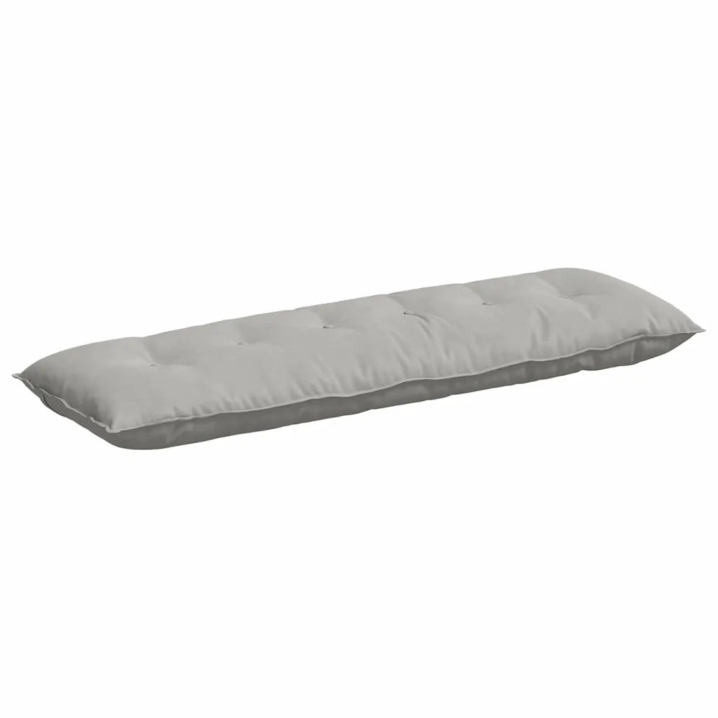 Cuscino per Schiena | Cuscino dorsale Grigio chiaro 160 x 50 cm