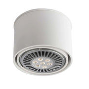 Spot soffitto bianco tondo Ø15 orientabile GU10 Shilo