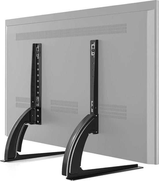 Sostegno per TV altresibile in altezza - Tavolo per TV LCD LED 32-70 pollici - Massima capacità di carico 45kg nero