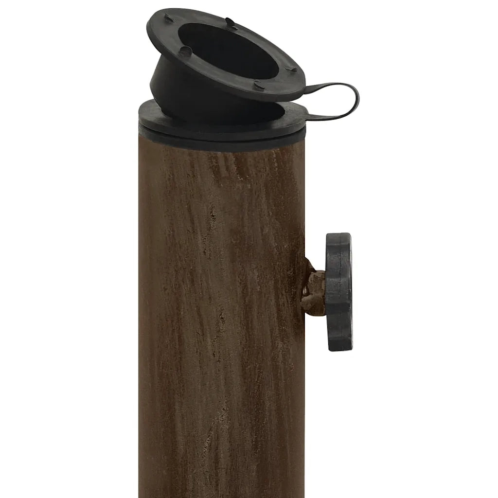Base per Ombrellone Bronzo 40x40x32 cm in Ghisa 317767
