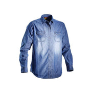Camicia Blu M Shirt Denim Diadora