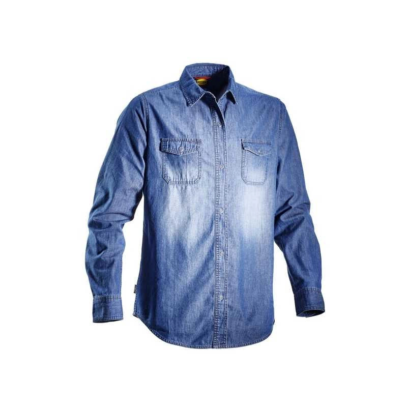 Camicia Blu M Shirt Denim Diadora