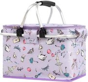 Mangiafuoco portatile 22 litri, grande capacità, con isolamento termico, contenitore per picnic, sacchetto di stoccaggio, contenitore per outdoor, picnic, spiaggia, viaggio, campeggio, barbecue, festa di famiglia