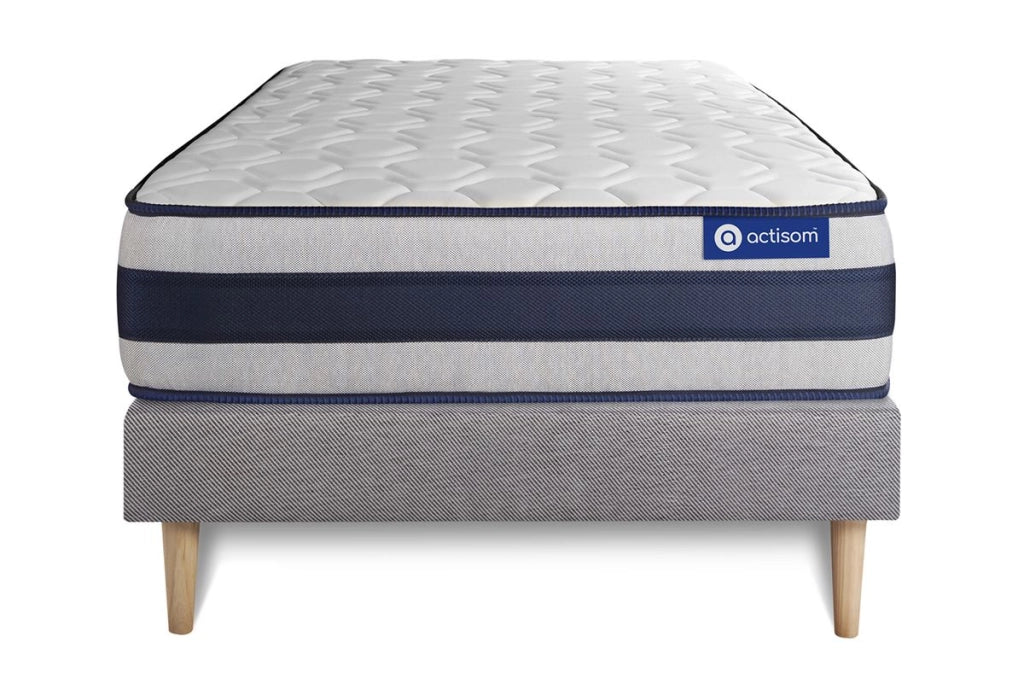 Kit rete e materasso matrimoniale Actilatex ergo 80x200cm - Spessore : 24cm - Lattice e memory foam - rigido