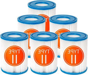 6 set di filtri per piscina - compatibili con Cartridge II - set di filtri per patroni