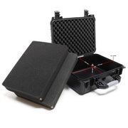 Valigetta universale con schiuma interna L 40,6x33x17,4cm Nero