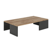 Vicco Tavolino Antracite/quercia dorata 90 x 21.4 cm