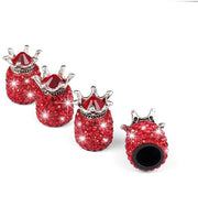 Set di tappi di ventilazione con strass - Universale - Miscela di metallo/zincatura - Diametro 1,9 cm - Impermeabile/ermetico - Tappi di chiusura