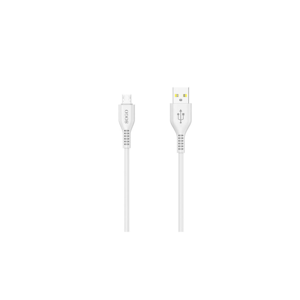 Cavo dati USB Micro USB 2 metri, ricarica rapida 15W, uscita 2A, trasmissione dati veloce - SOGO