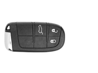 RADIOCOMANDO AUTO CON TRANSPONDER SIP22P36 FIAT, JEEP- - SIP22P36 - 3 bottoni - 1 pezzi SILCA