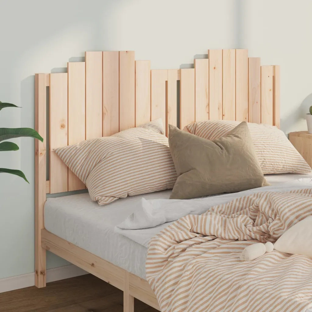 Testiera per Letto 166x4x110 cm in Legno Massello di Pino 818480