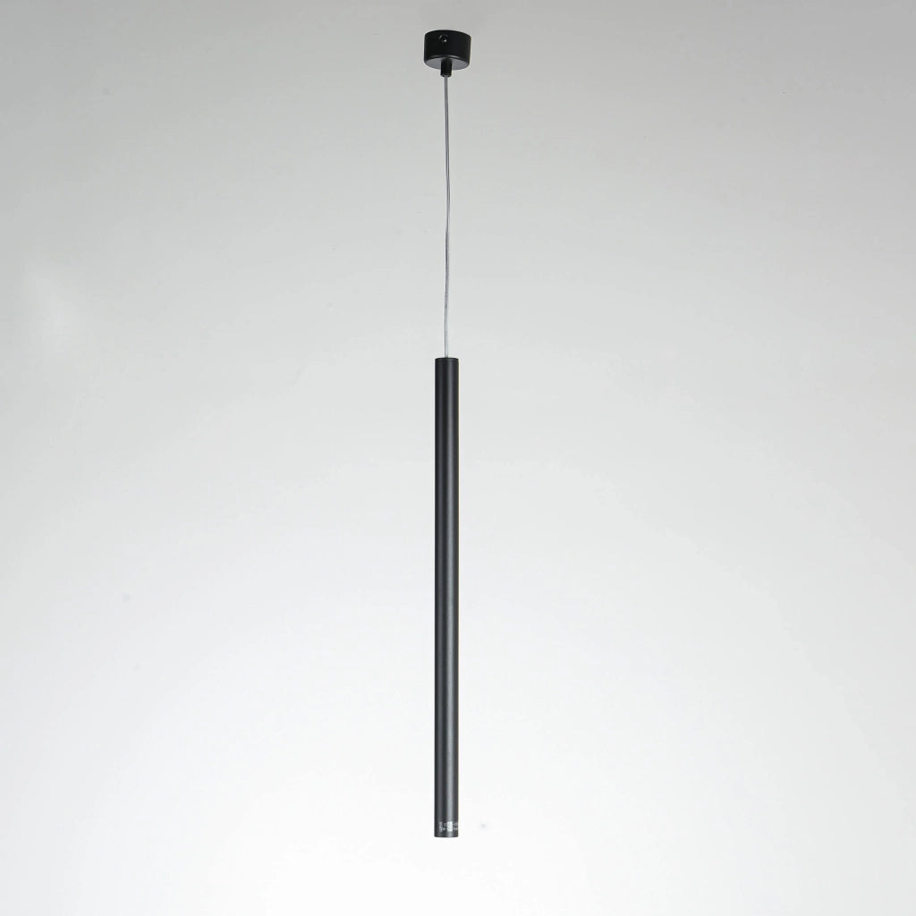 Lampada a sospensione Lungo Light Prestige nera G9 1 luce