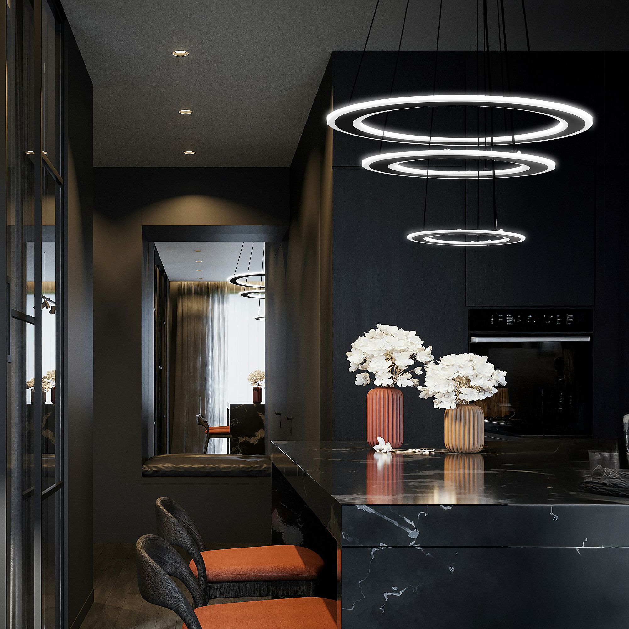 Lampada Led G040-3cp Black