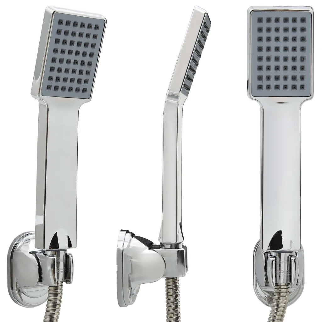 Soffione Doccia Manuale con Tubo 1,5 m Cromato 146490