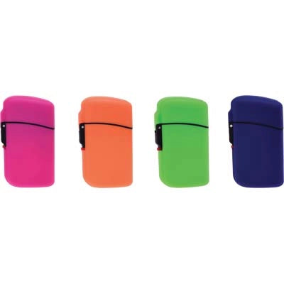 ACCENDINO RICARICABILE JET FLAME SURF - PIEZO ANTIVENTO COLORI MIX- 20 pezzi