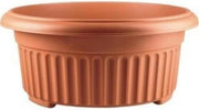 Vaso di terracotta a fondo piatto 45 cm - stile corinzio