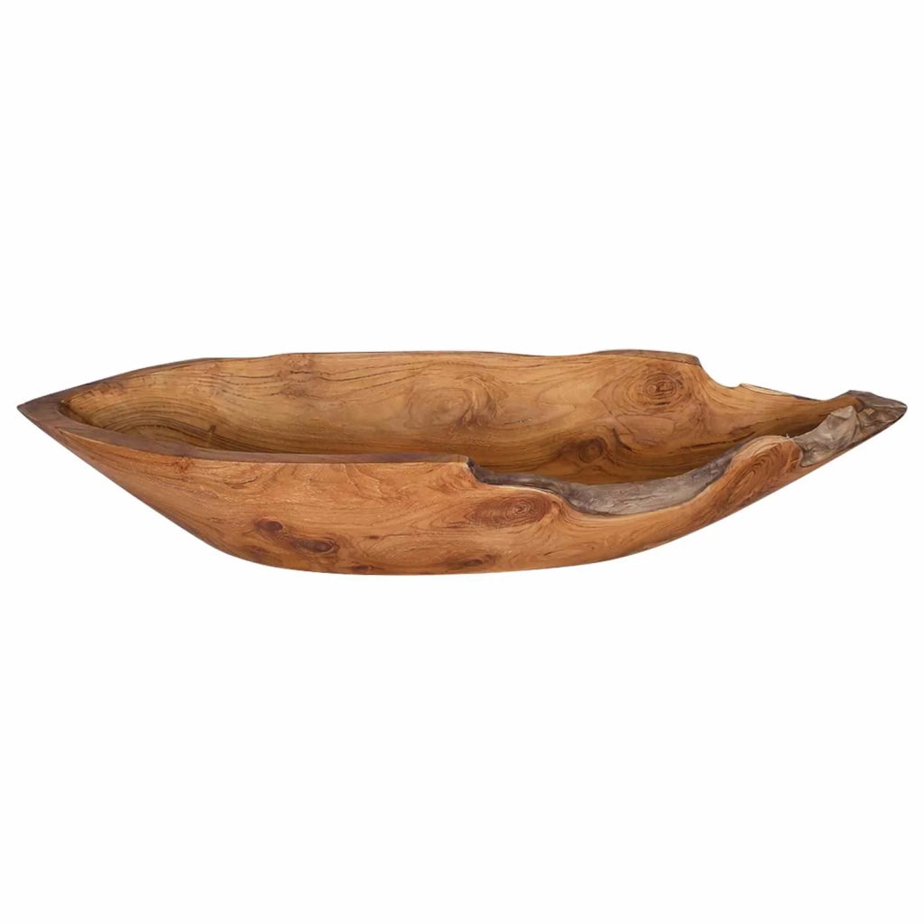 Portafrutta JEPARA Marrone Teak 61 x 21 x 11 cm 42010342
