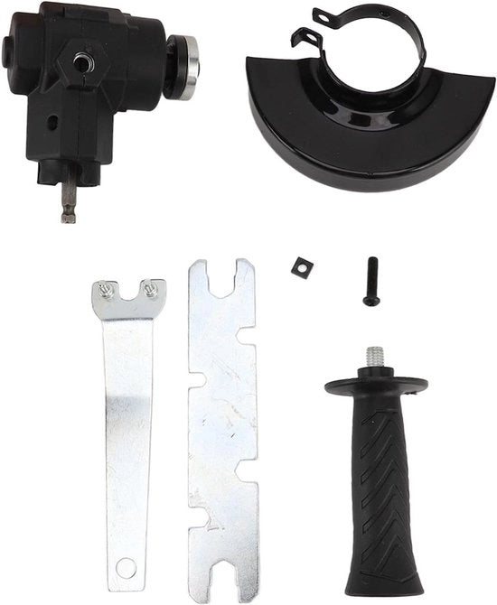 Kit di conversione adattatore per serra a mano con kit di trasmissione per taglio, liscio e levigatura con motosegatore elettrico