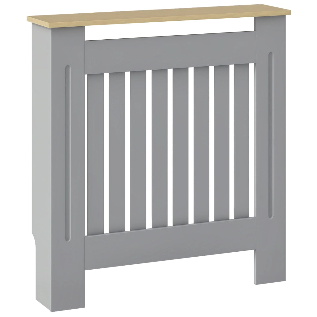 Tavolino da salotto ¨C zephmum ¨C 78x19x83 cm grigio e rovere