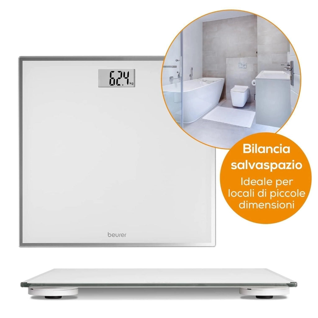 Beurer GS 120 Bilancia Pesapersone in Vetro Portata 150Kg