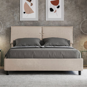 Letto Matrimoniale 160x200 cm Senza Rete Mados Sabbia