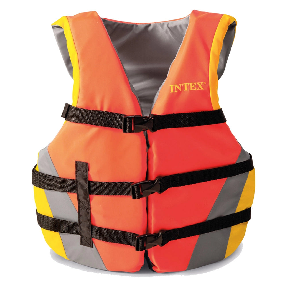 GIUBBOTTO SALVAGENTE 'LIFE VEST' per adulti - torace cm 76/132  - INTEX
