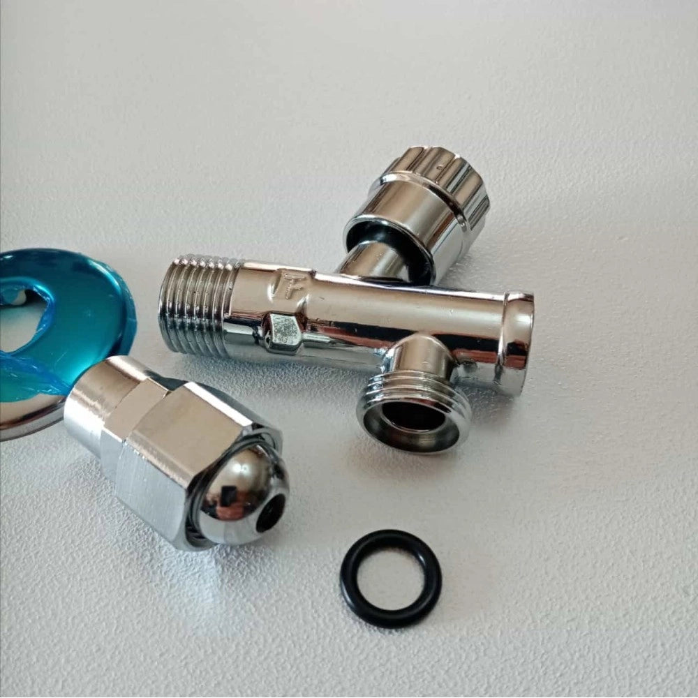 Rubinetto a vitone da 1/2 sotto lavabo bidet lavello con filtro e snodo