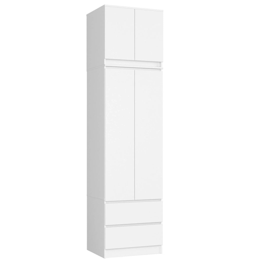 Sopralzo per armadio AKORD S60 Bianco 60 cm 2 ante 60x51x55 cm