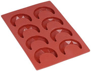 Fondant a forma 8-gaats - Matrìce in silicone - Torta di cioccolato 3D - Duraturo - Libero da BPA - Resistente a temperature - Facile da utilizzare