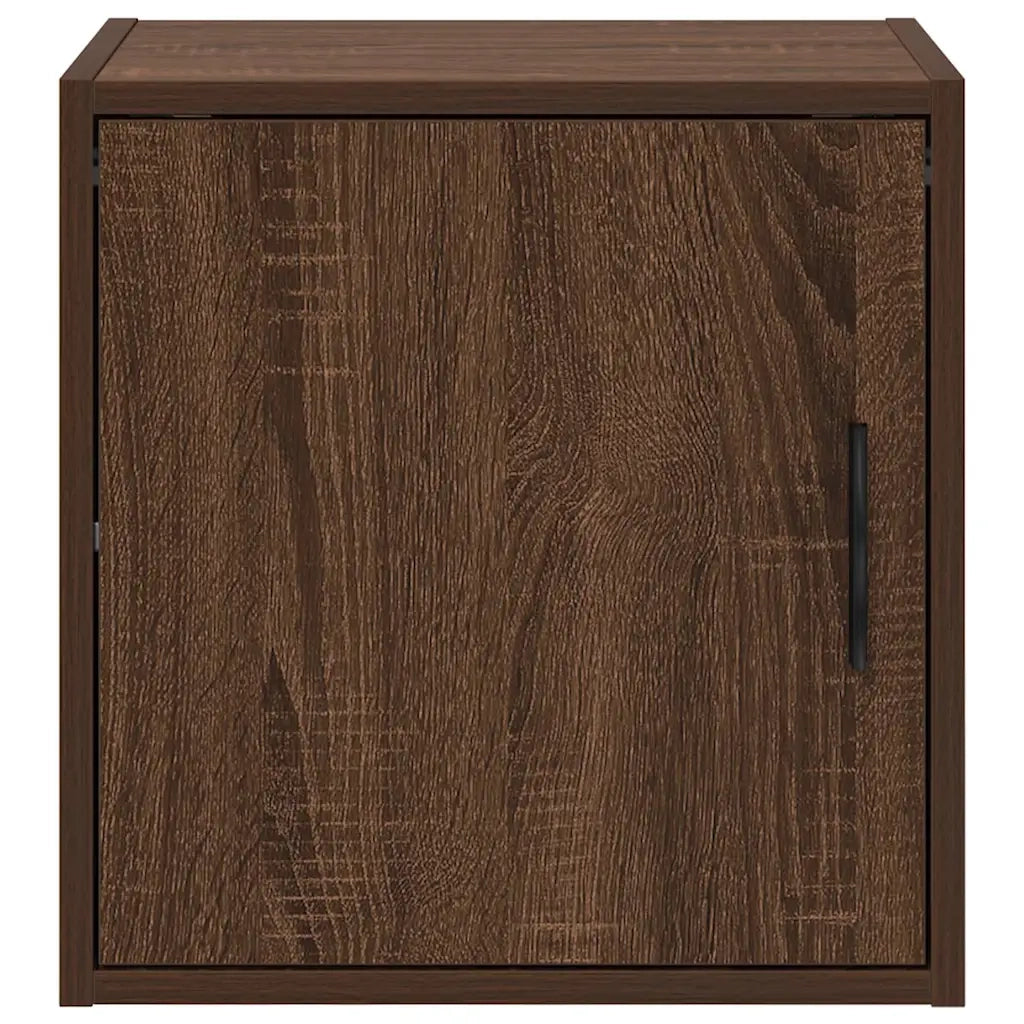 Pensili per Garage 2 pz Rovere Marrone in Legno Multistrato