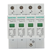 Scaricatore di sovratensione con segnalazione 4P ACSPD 380VDC, 2040KA Suntree