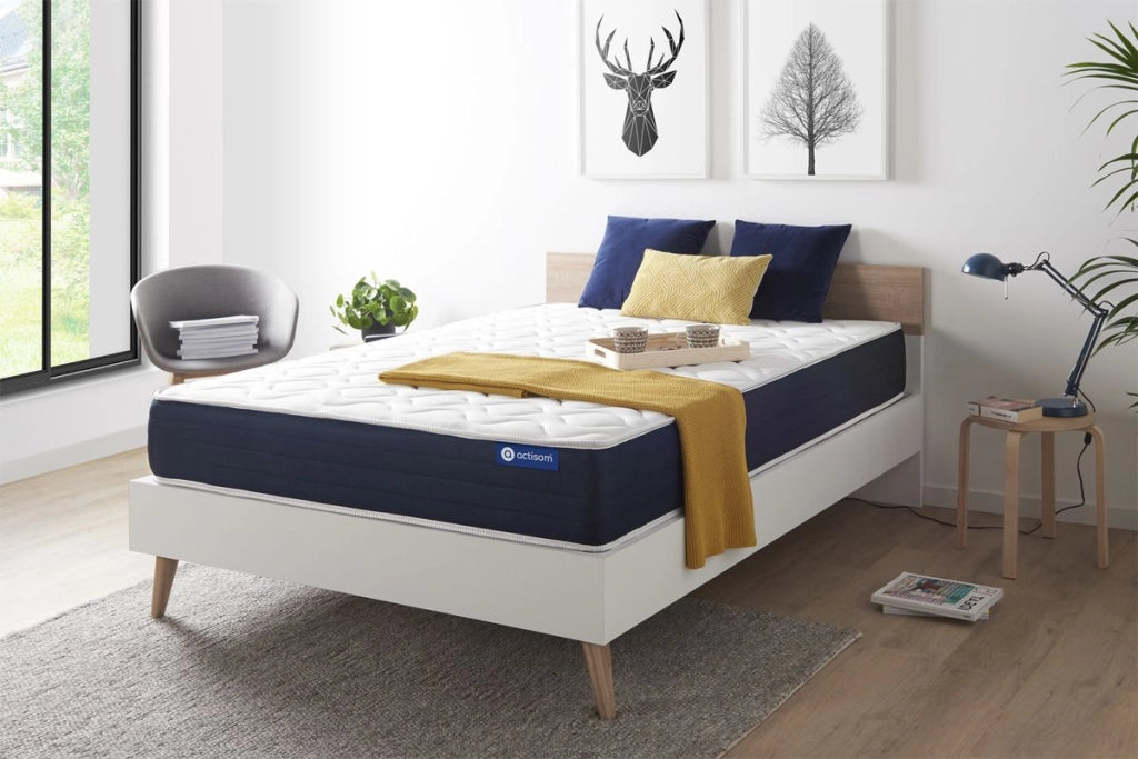 Materasso Actilatex sleep 133x183cm - Spessore : 22cm - Lattice e memory foam - Bilanciato
