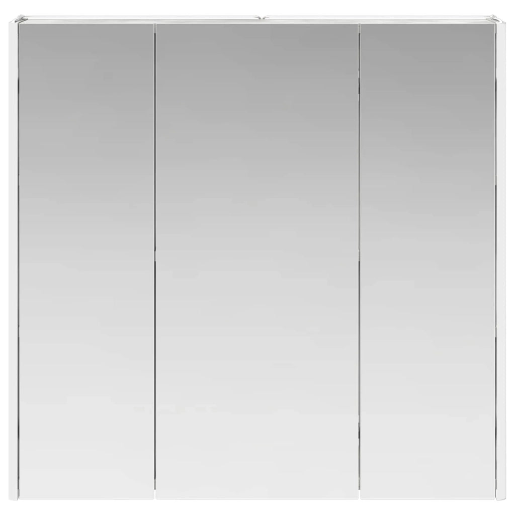 Mobiletto per specchio da bagno con lo scaffale Grigio cemento