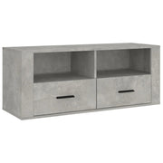 Mobile per TV | Armadietto TV | Mobile Porta TV Grigio Cemento 100x35x40 cm Legno Multistrato