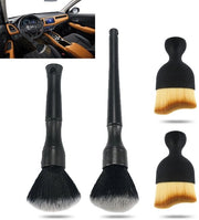 Pacco da 4 zamette per pulisci auto, setto di pulizia ultradurissimo per interno, borsetta per pulizia auto per rimuovere fessure di scarico sul cruscotto