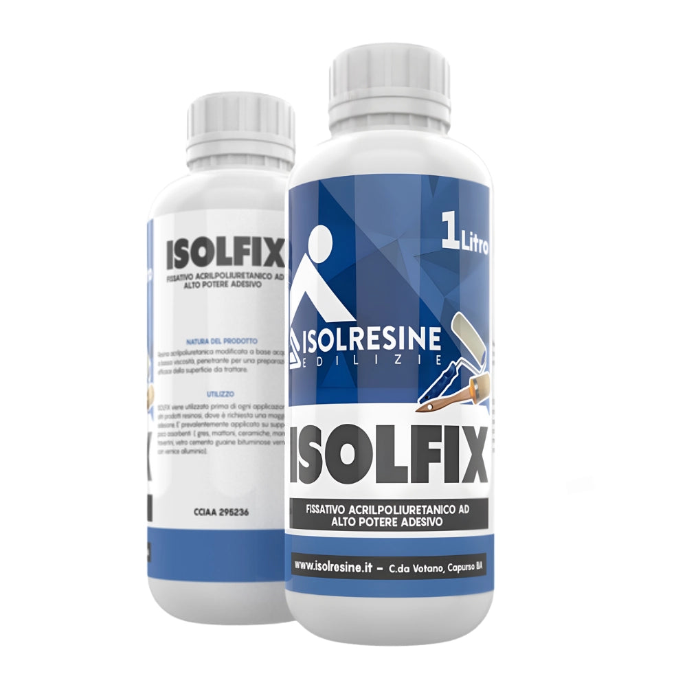 Fissativo acrilpoliuretanico isolfix per adesione ottimale 1 l *** formato 1 lt, confezione 1