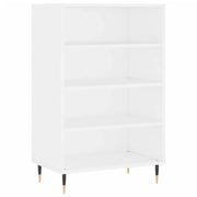 Buffet credenza cassettiera mobiletto mobile contenitore organizer per cucina soggiorno salotto alto 57 x 35 x 90 cm legno ingegnerizzato bianco 02_0032465