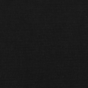 Testiera ad Orecchio Nera 183x23x78/88 cm in Tessuto