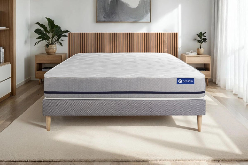 Kit rete e materasso Actimemo soft 130x220cm - Spessore : 20cm- memory foam - Moderatamente rigido