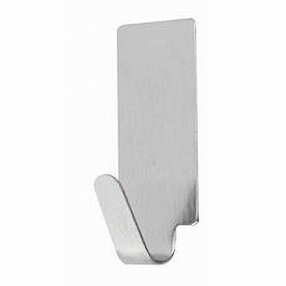 Trade Shop - Set 6 Ganci Appendini Adesivi Parete Cucina Bagno Attaccapanni Rettangolari 59665 -