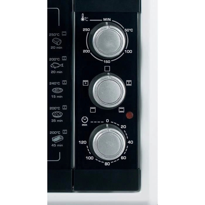 Mini forno BRANDT FC160MW - 16 L - convezione naturale - multifunzione con calore rotante