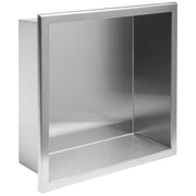 Mensola Bagno 30x30 Steel Brush
