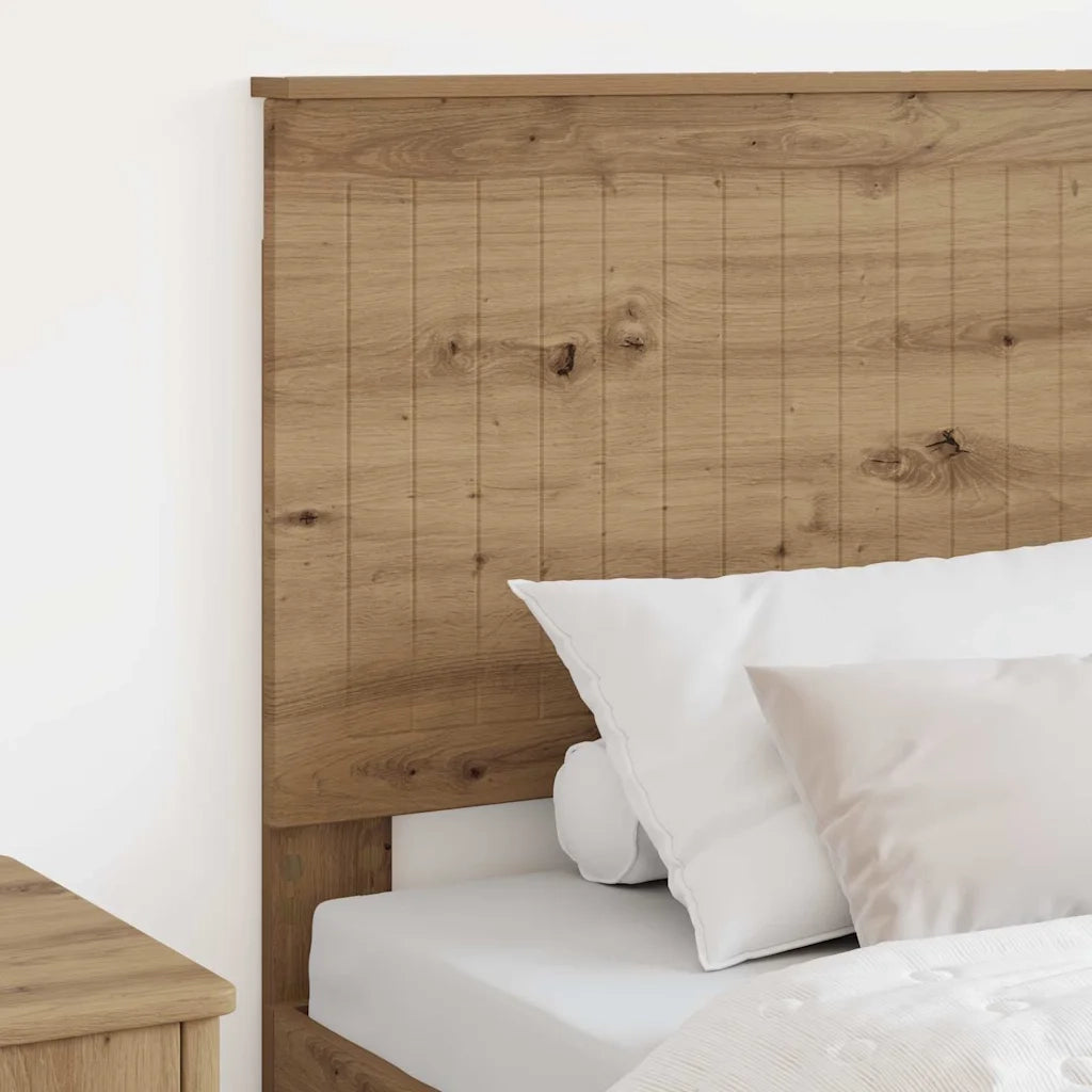 Testiera-Testata-Testiera Decorativa Rovere artigianale 90 cm Legno multistrato 693283