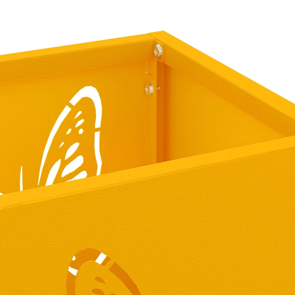 Supporto per Ombrellone Senape 15,5 x 15,5 x 49 cm Metallo CFW7542349