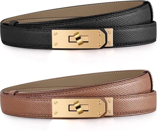 Raccordo per cintura - Spilla metallica - Adattabile da 55-97 cm - Cinturino moderno - Ideale per jeans, gonne, abbigliamento quotidiano - Regalo per donne - 100x1,8 cm