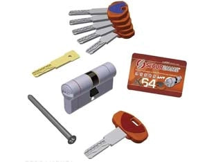 CILINDRO EUROPEO SAGOMATO EVOK64 TOP- - mm.46x46 (363BDCS4646115) - 1 pezzi SECUREMME