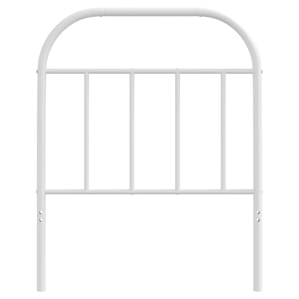 Testiera di Ricambio in Metallo Bianco 75 cm 353710