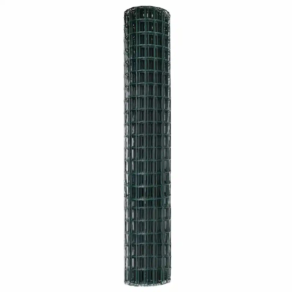 Recinzione Euro Verde 1,5 x 10 m Ferro rivestito in PVC 42004344