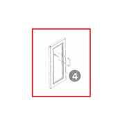 R KIT LAVATOIO RESINABIANCO (ANTA SX-DX)- 1,0 pz